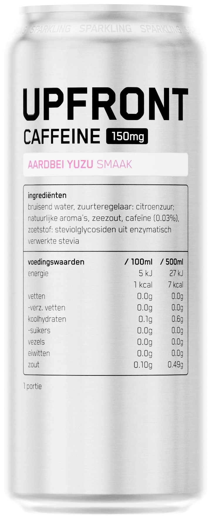 UPFRONT Caffeine Drink — Aardbei Yuzu