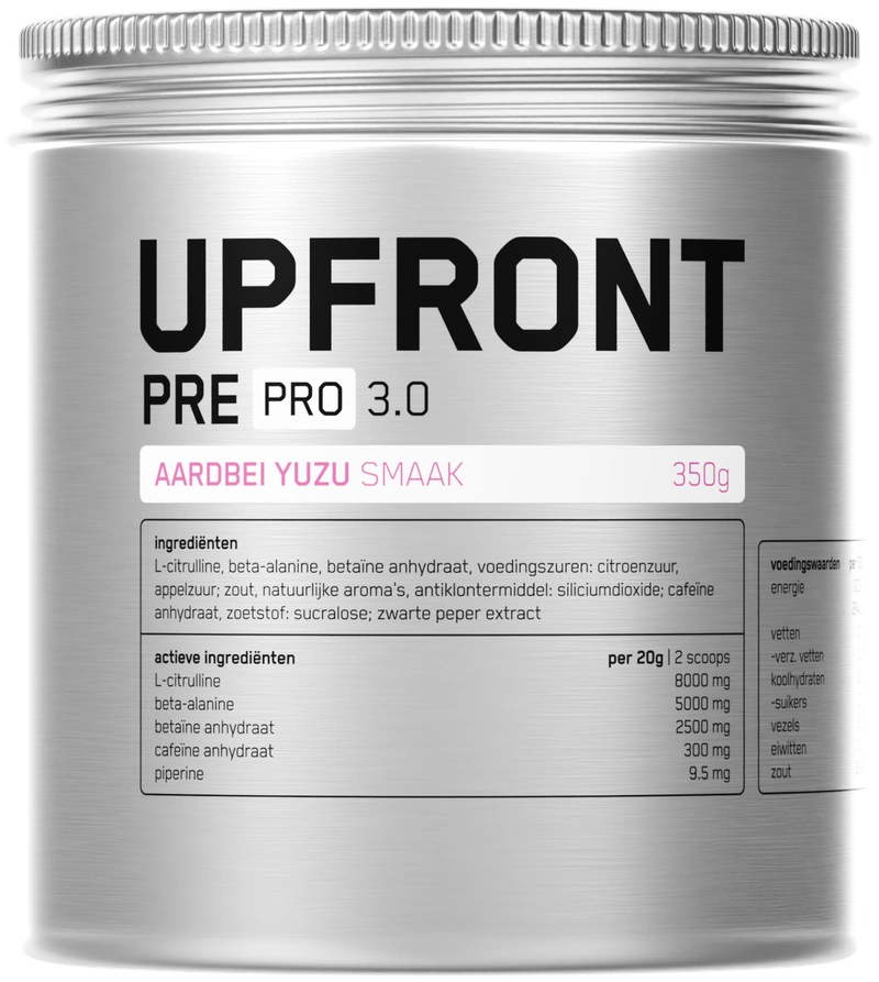 UPFRONT PRE PRO 3.0 — Aardbei Yuzu