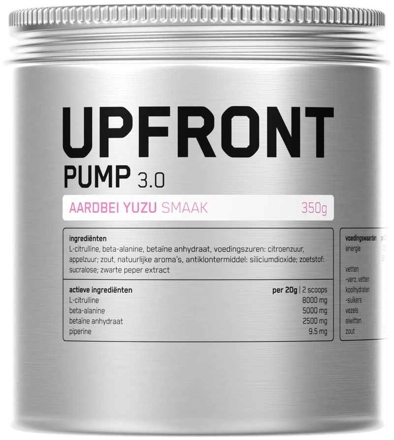 UPFRONT PUMP 3.0 — Aardbei Yuzu